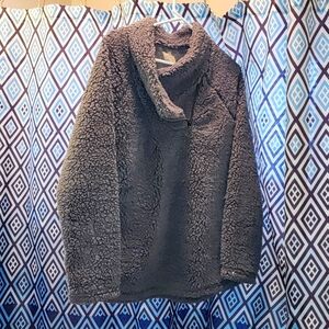 ZeroXposur Large fuzzy jacket